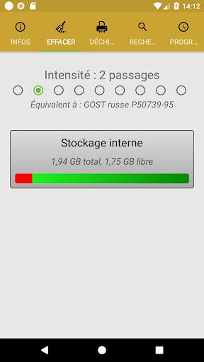 Andro Shredder screenshot 2