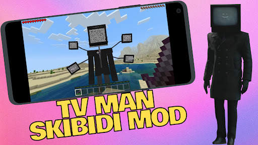 TVman Mod Minecraft Skibidi screenshot 7