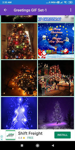 Merry Christmas:Greetings, GIF, Quote, Photoframes screenshot 1