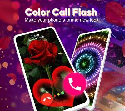 Color Flash Launcher - شاشة اتصال، ثيمات 2 تصوير الشاشة