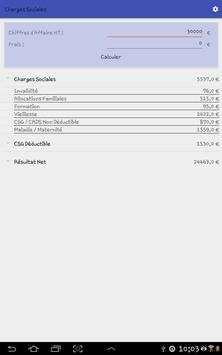 Charges Sociales screenshot 5