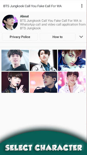 BTS Jungkook Call You Fake Call For WA screenshot 1