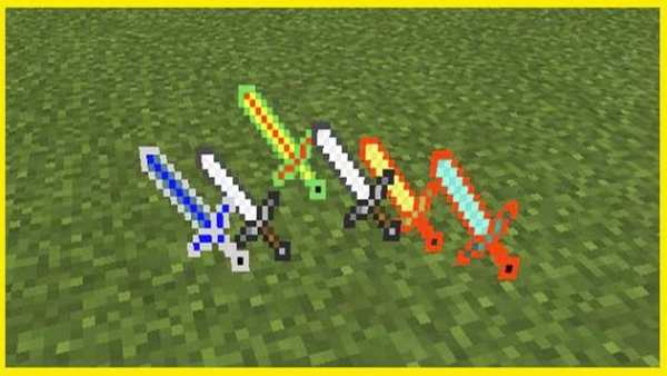 Swords mod for Minecraft screenshot 1