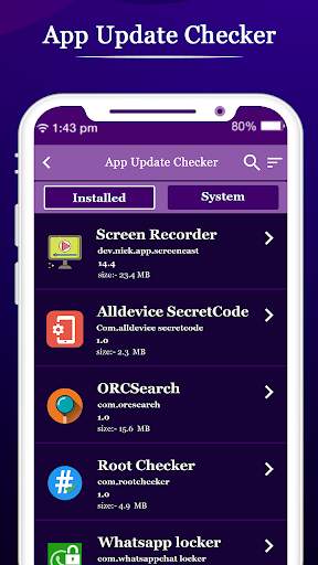 App Update Checker - Software Update Checker screenshot 2