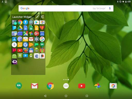 Launcher Widget screenshot 5