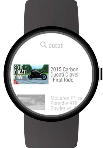 Video Player for YouTube on Wear OS smartwatches screenshot 2
