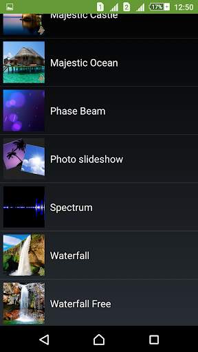 Waterfall Free Live Wallpaper screenshot 2