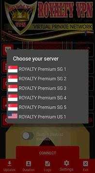 Royalty VPN screenshot 2