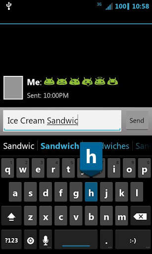 Ice Cream Sandwich CM7 Theme screenshot 7
