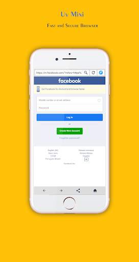 Uv Mini - Super Fast Browser screenshot 6
