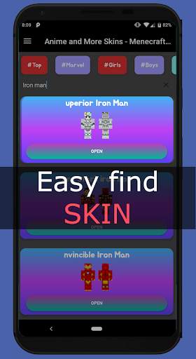 Anime Skins - MenecraftPE Edition screenshot 3