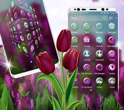 Tulip Flower Launcher Theme screenshot 2