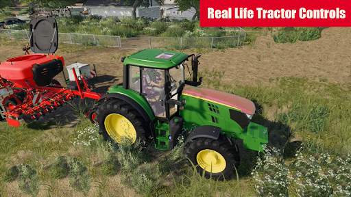 Drive Tractor Trolley Simulator Games-Farm Machine screenshot 1