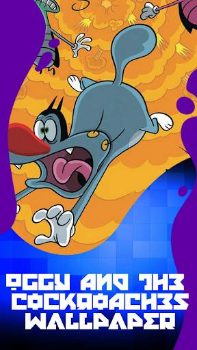Oggy and the Cockroaches Wallpaper 💖 screenshot 3