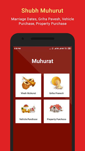 Hindi Calendar 2021 - Muhurat, Panchang, Horoscope screenshot 2