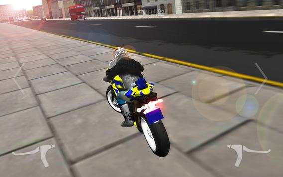 Police Motorbike : City Bike Rider Simulator Game screenshot 4