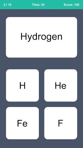 Periodic Table Game screenshot 2