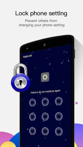 AppLock  fingerprint Lock Apps, PIN & Pattern Lock скриншот 4