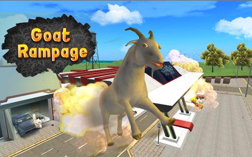 Goat Rampage Simulator 3D screenshot 1