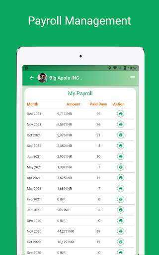 HRMS App, Online Time tracker 12 تصوير الشاشة