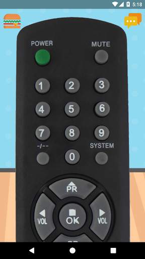 Remote Control For Zenith TV screenshot 1