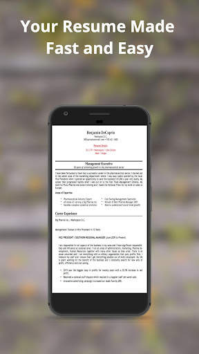 RESUME FORMAT screenshot 5