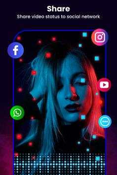 QBit Particle : Lyrical Video Status Maker 7 تصوير الشاشة