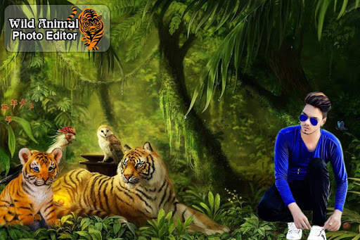 Wild Animal Photo Editor - Cut Paste Photo 5 تصوير الشاشة