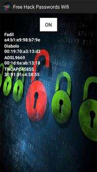 Free Hack Passwords Wifi Prank screenshot 2