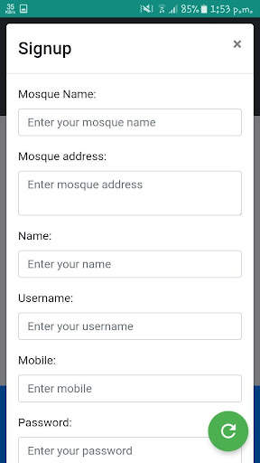 Namaz Time (Namaz Time Table of your local mosque) screenshot 2