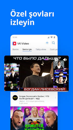 VK: sosyal ağı, mesajlaşma screenshot 1
