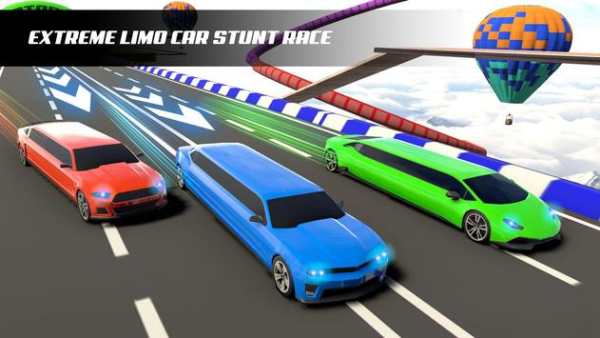 City Limo Car Stunts Racing: Impossible Car Stunt screenshot 1