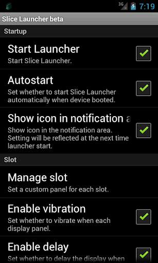 Slice Launcher beta screenshot 4