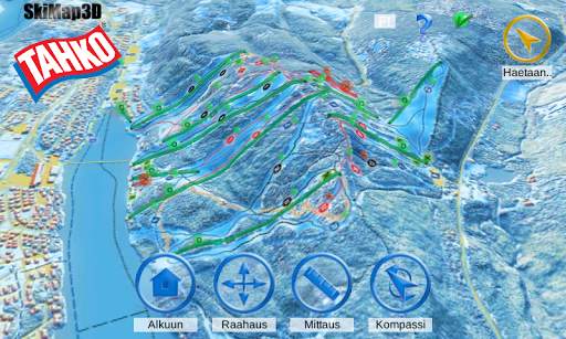 SkiMap3D Tahko screenshot 3