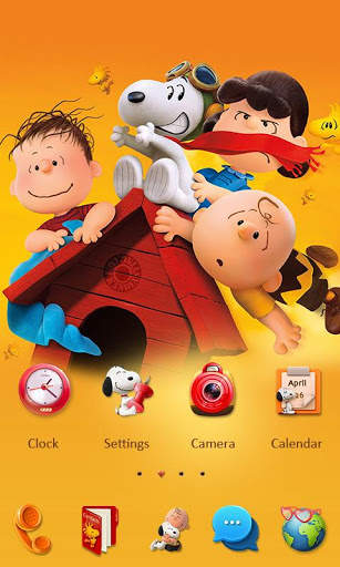 Snoopy GO Launcher Theme screenshot 2