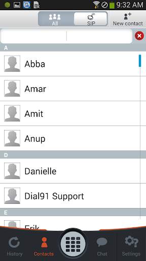 Dial91 screenshot 2