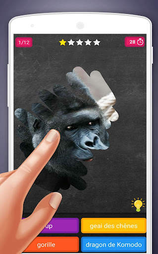Jeu de grattage: Animaux Quiz screenshot 4
