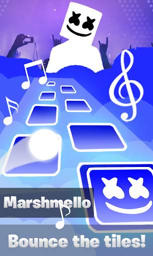 Marshmello Tiles Hop EDM Rush screenshot 1