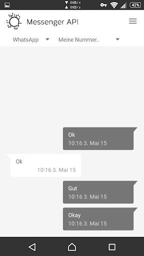 Messenger API BETA screenshot 3
