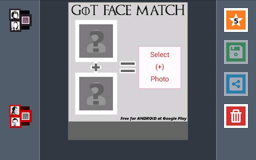 Face Match for Game of Thrones screenshot 1
