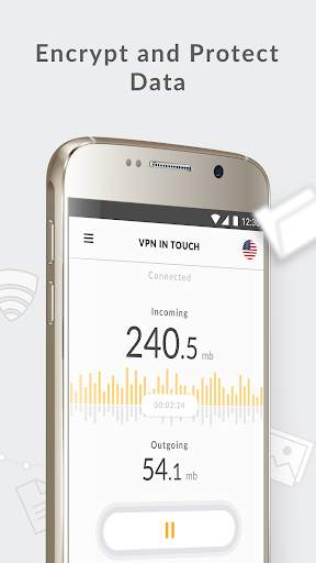 VPN in Touch, Unlimited Proxy screenshot 1