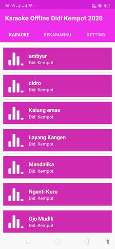 Karaoke Didi Kempot Offline screenshot 3