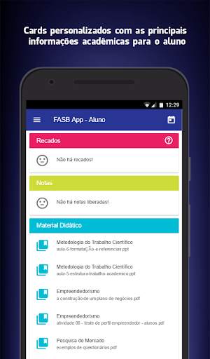 FASB App - Aluno screenshot 2