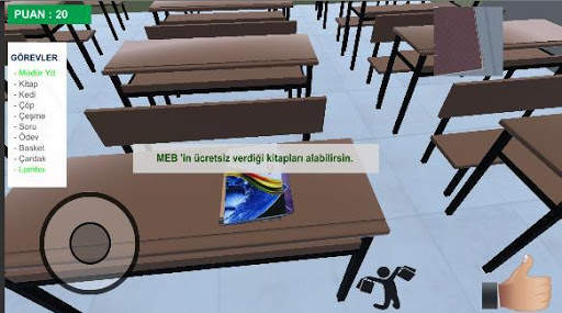 3D Okul Oyunu screenshot 6