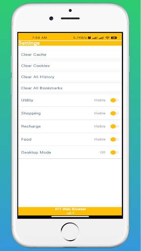 RTI Web Browser: Fast & Secure screenshot 8