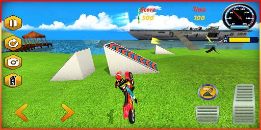 Motocross Island Jumping: Stunt Bike Racing Game screenshot 5