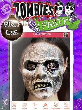 Zombie Face Makeup screenshot 1