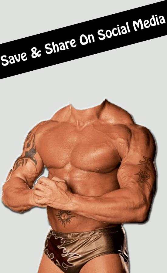 Bodybuilding Photo Suit screenshot 4