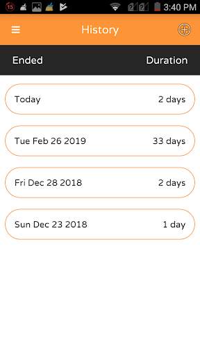 Fap Track - fapping tracker screenshot 3