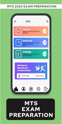 SSC MTS & DRDO MTS Exam Preparation App - स्क्रीनशॉट 1